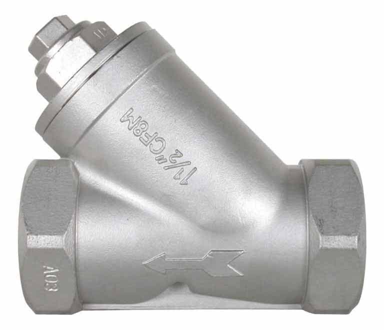 Stainless Steel Strainer 1/2" BSPF 60 Mesh Screwed YStrainers